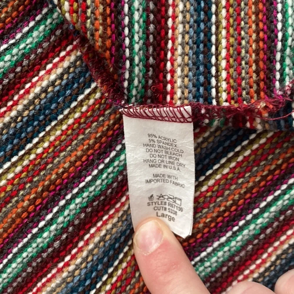 Rokoko long multicolored cardigan. - Image 5