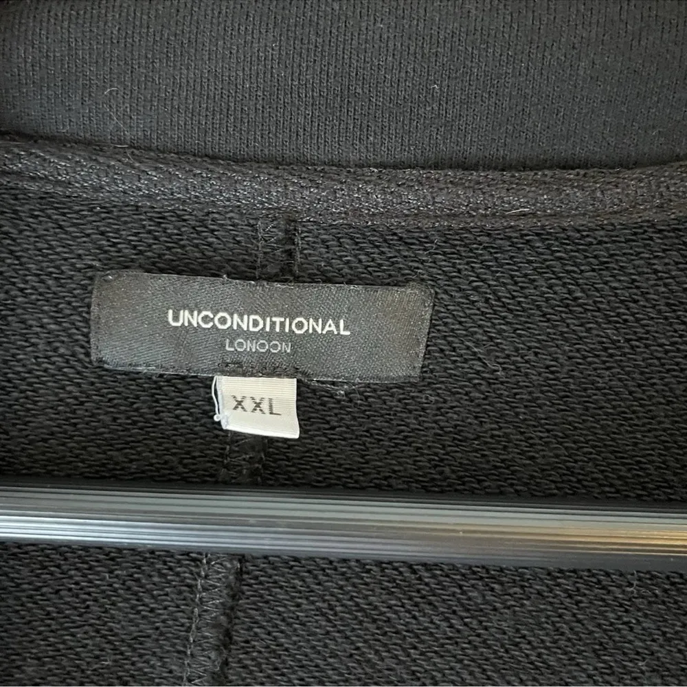 Unconditional London Women Black 100% Cotton Edgy Size XXL - Image 2