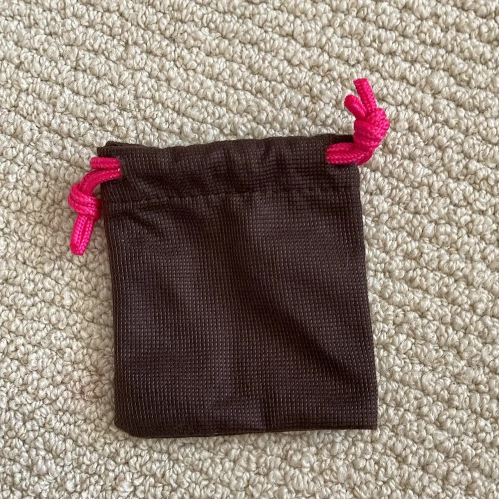 Kate Spade Mini Dust Bag Dusty Jewelry Holder Small 3.75” x 4.25” Like New - Image 6