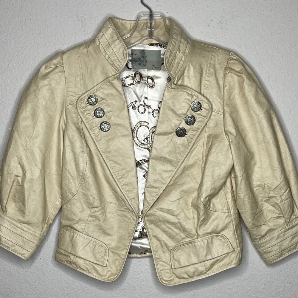 Ryu  Anthropologie‎ Military Style Jacket - Image 6