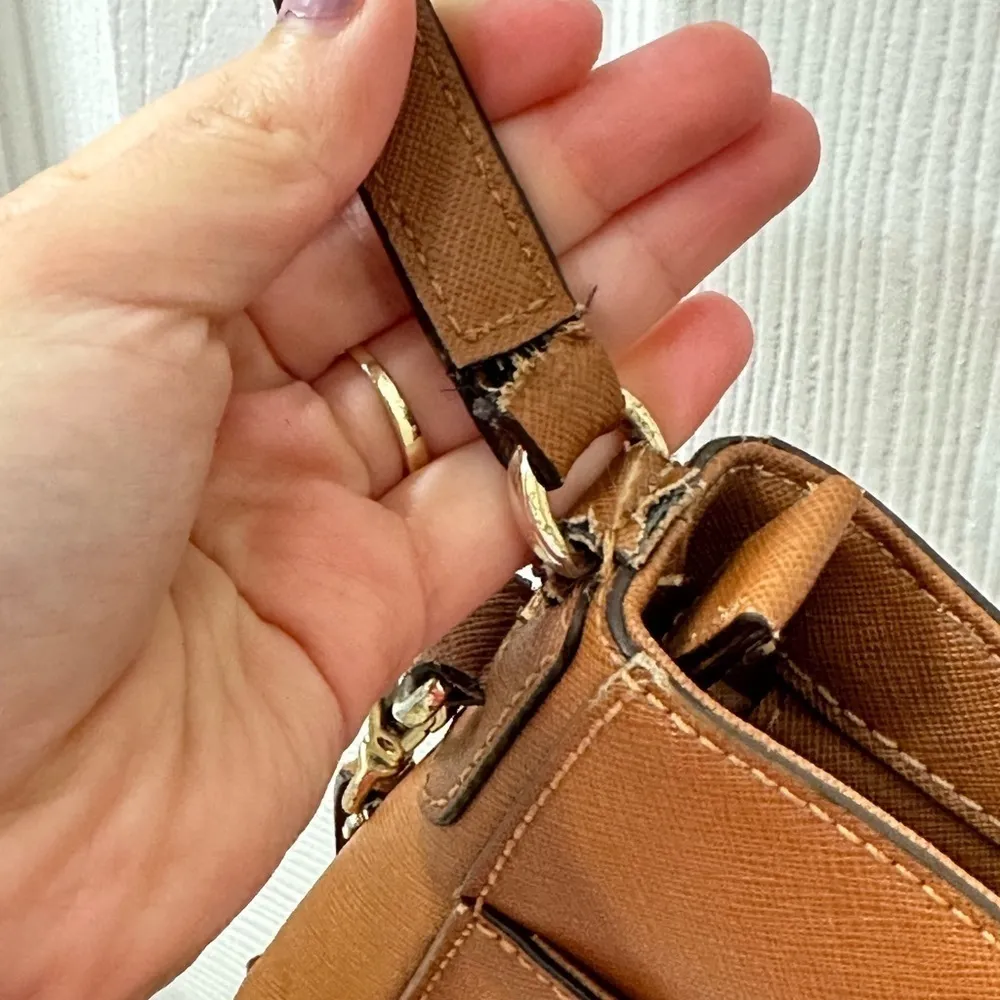 Michael Kors Brown Crossbody - Image 4
