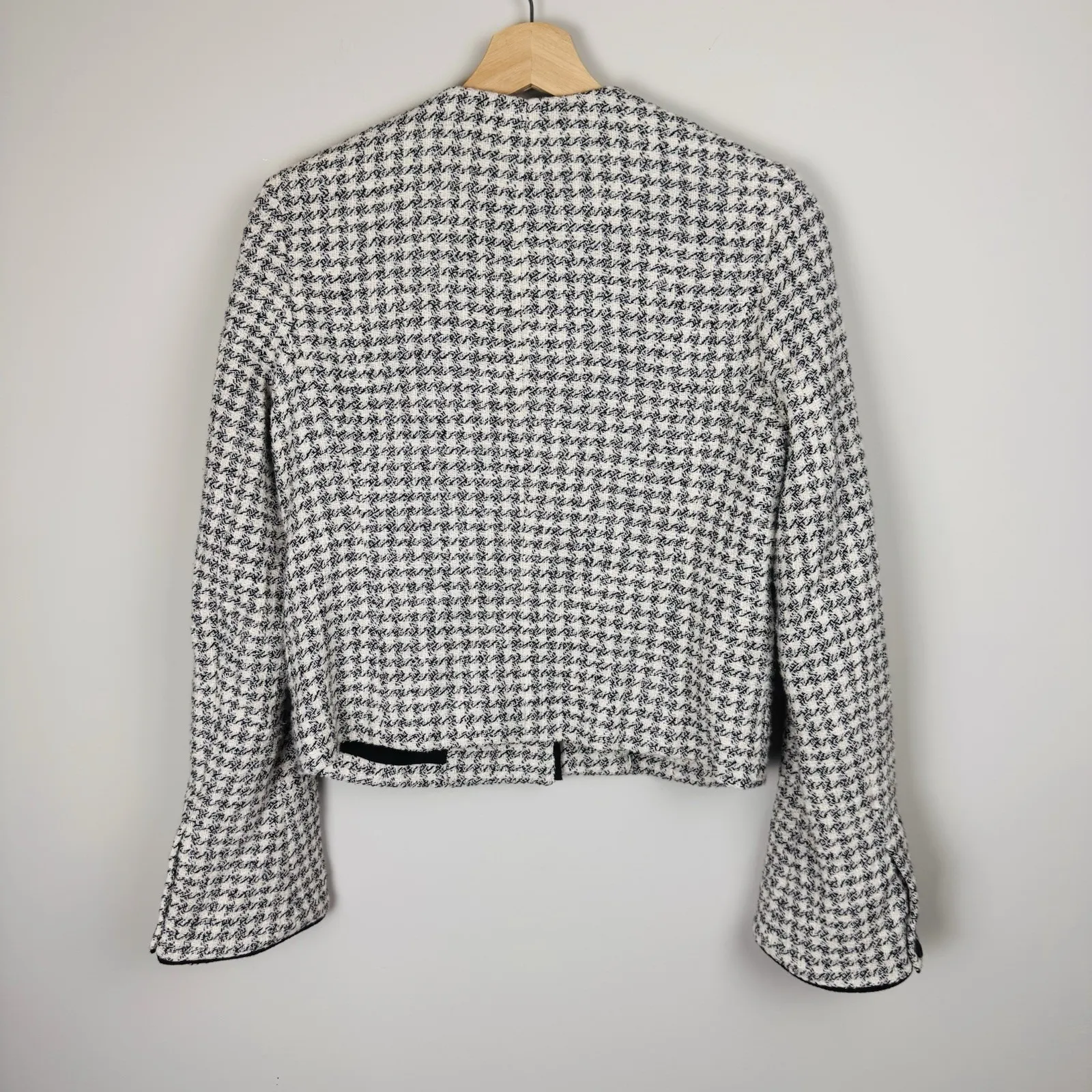 Rag & Bone Carmen Jacket‎ Sz 4 Retail- $528 Quiet Luxury Preppy Cotton Tweed - Image 16