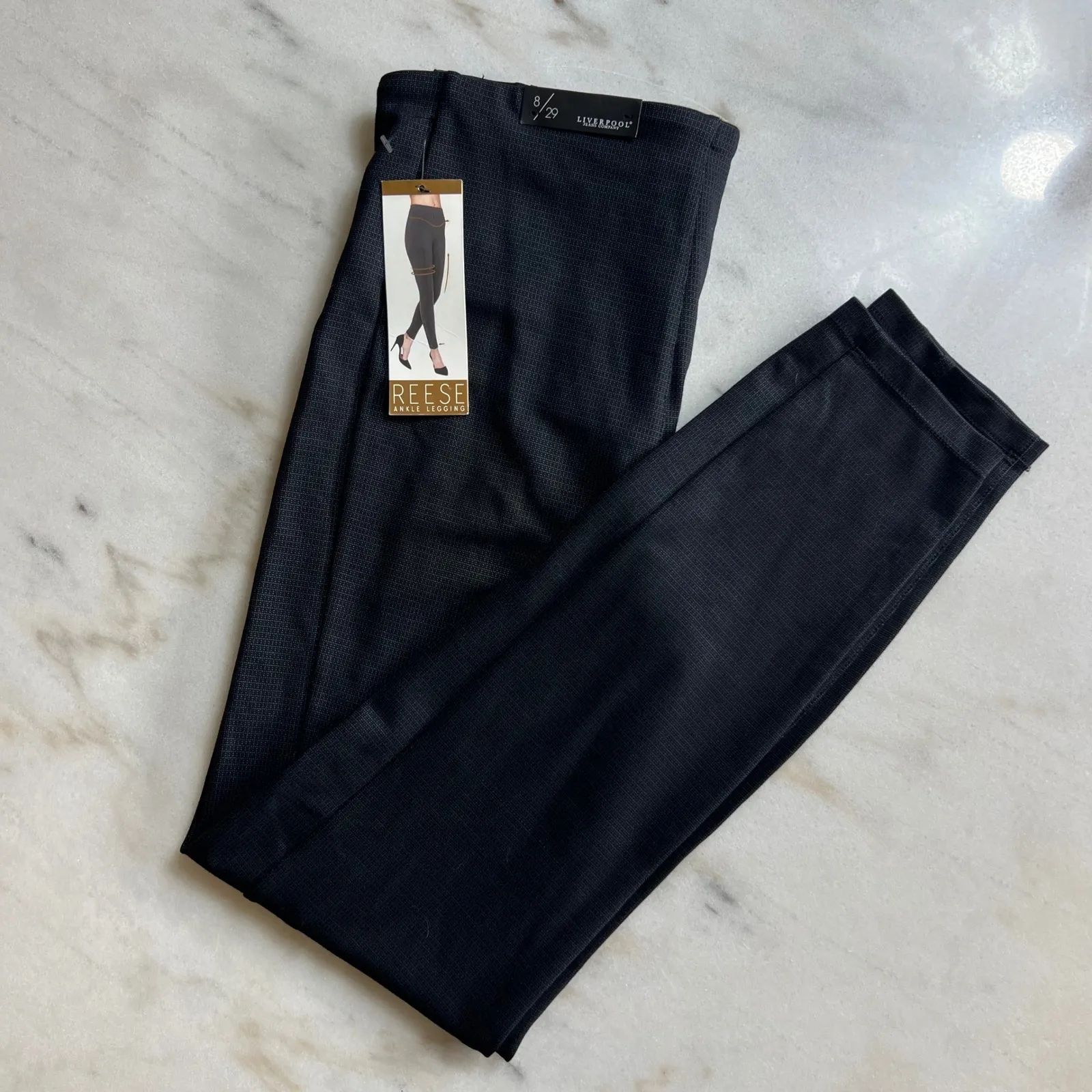 NWT Liverpool‎  Reese Ankle Leggings High Waist  
Women's Size 8 - Image 2