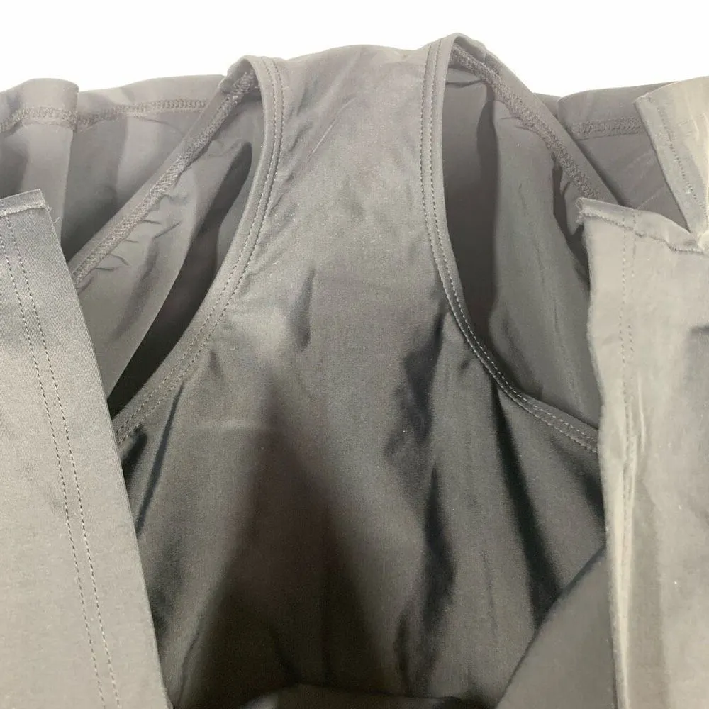 Ocean Dreams Signature Women's Elastic Waist Mini Swimsuit Skirt Black Size 22 - Image 2