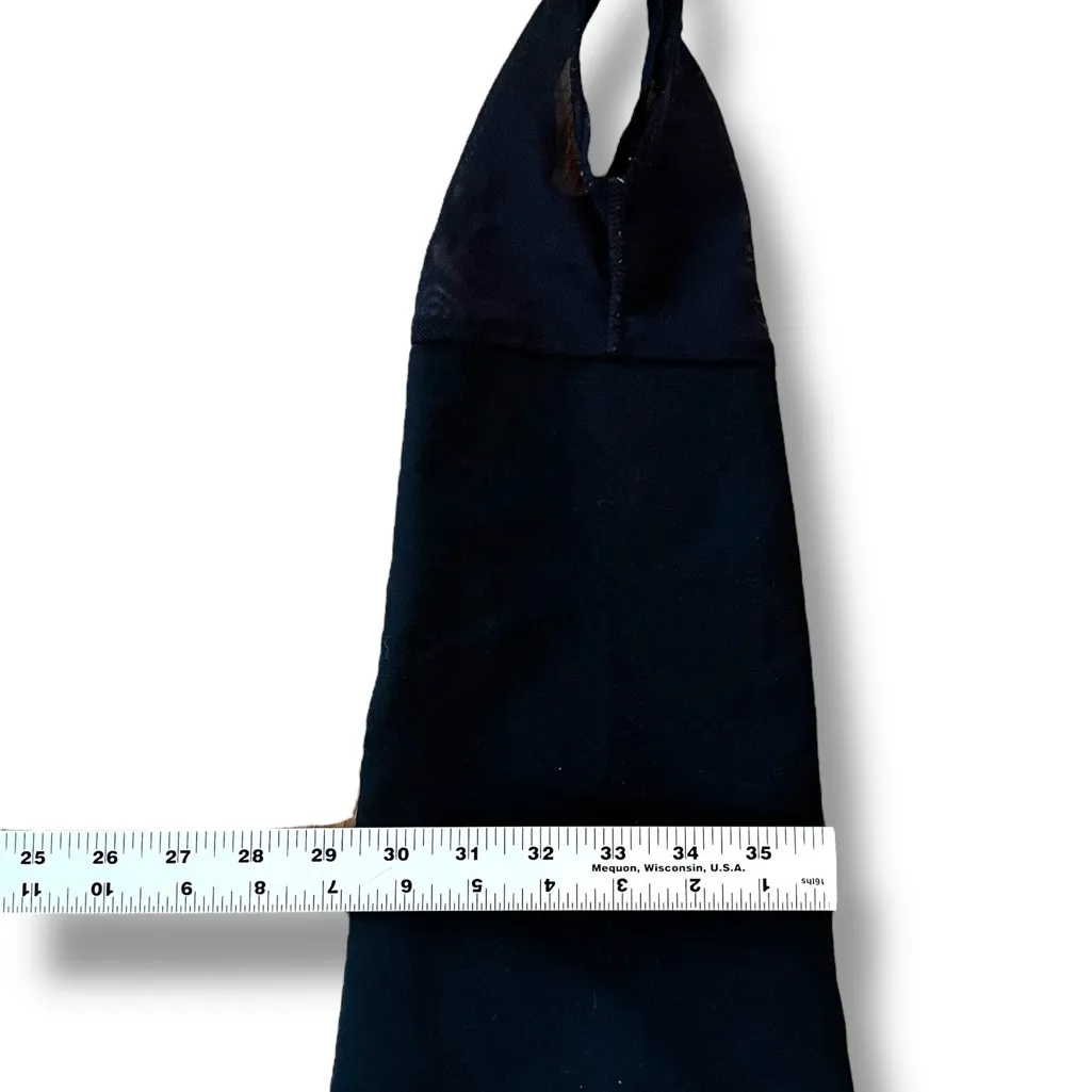 VTG 90s White Stag Ski Pants Sz 12 Black Stirrups Winter Snow Sledding Snowboard - Image 13