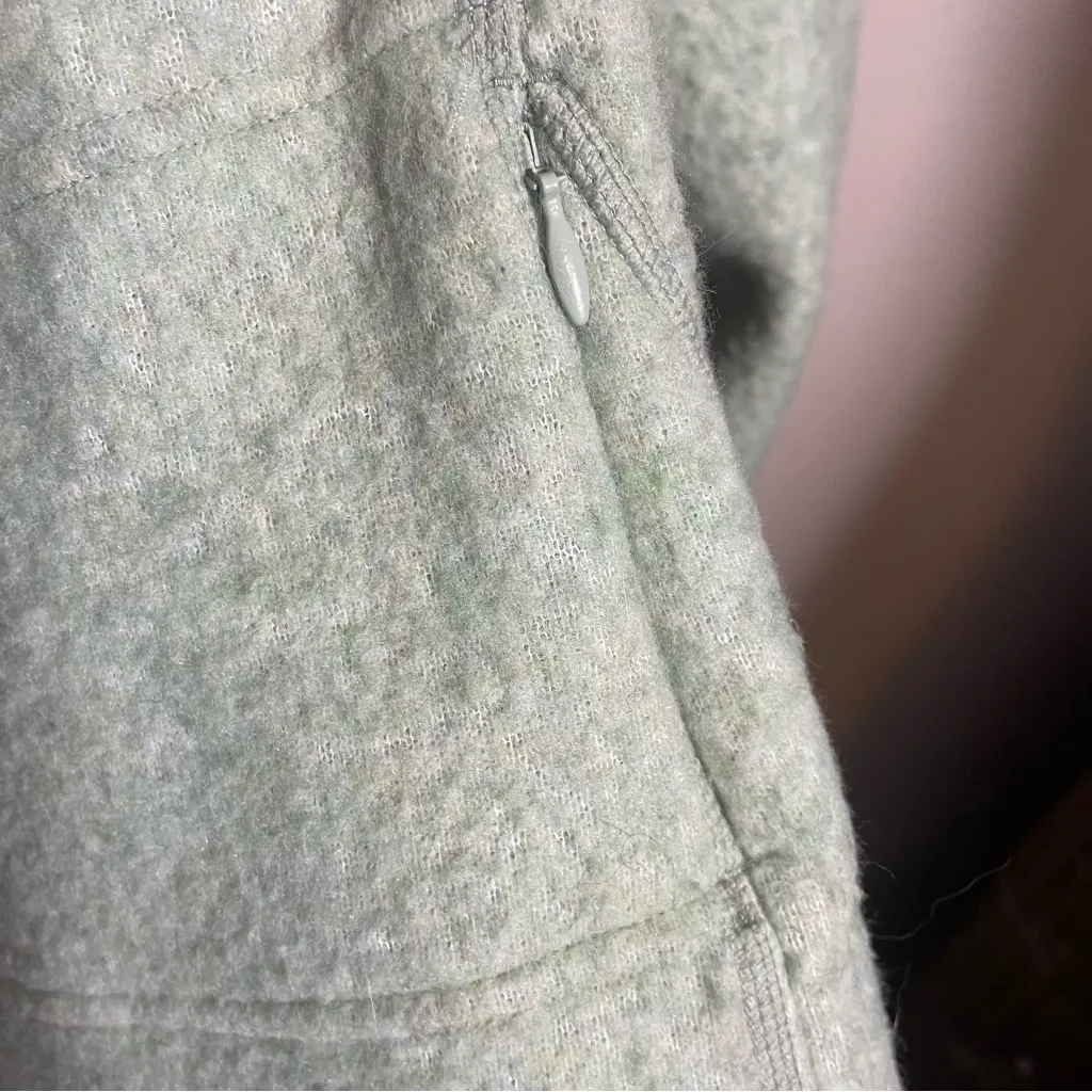 Smartwool Hudson Trail Fleece Pullover Wool Blend Cowl Neck Sweater - Image 6