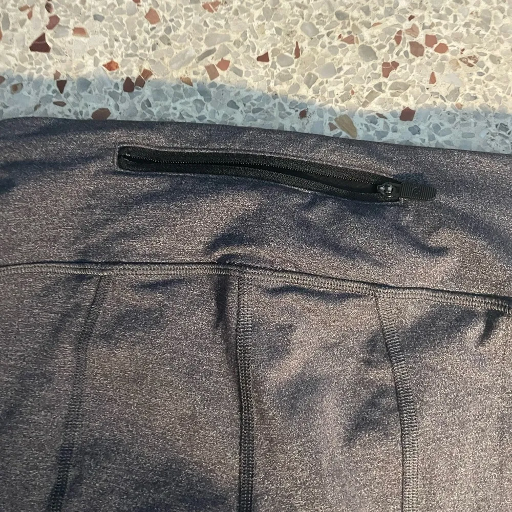 Lululemon Pace Rival Crop *22" Heathered Black / Black 4 - Image 8