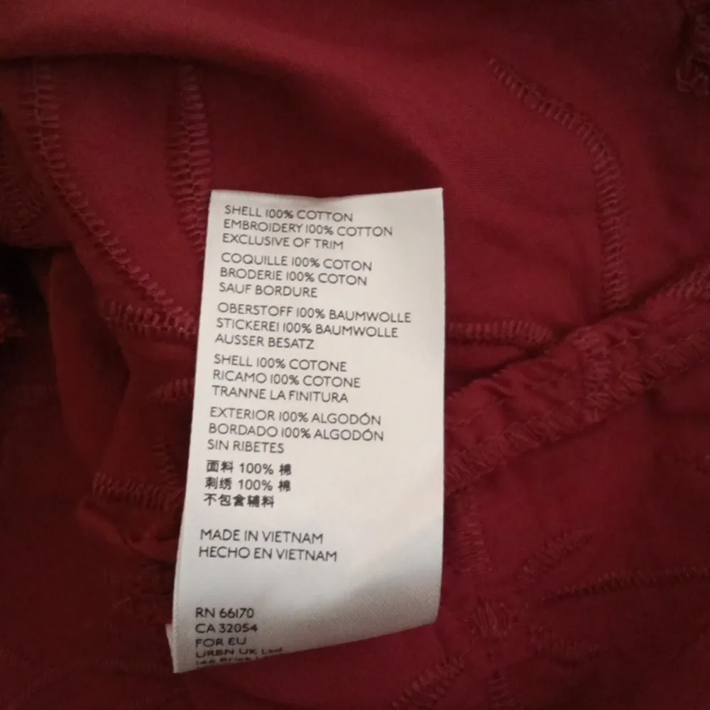 Pilcro Anthropology Whitney Textured Rasberry Trapeze Party Womens Xs - Image 7