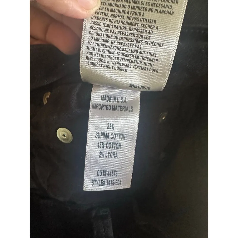 Citizens of Humanity Velvet Black Rocket HighRise Skinny Pants - Image 11