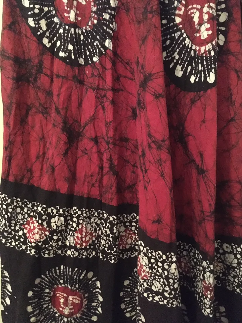 Geeta Boho Adjustable Maxi Skirt - Image 8