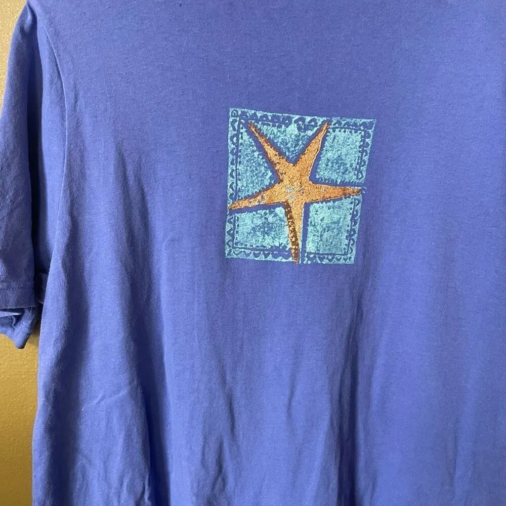 Vintage Arizona West casual wear size Medium maxi. Art to wear. Purple - Image 5