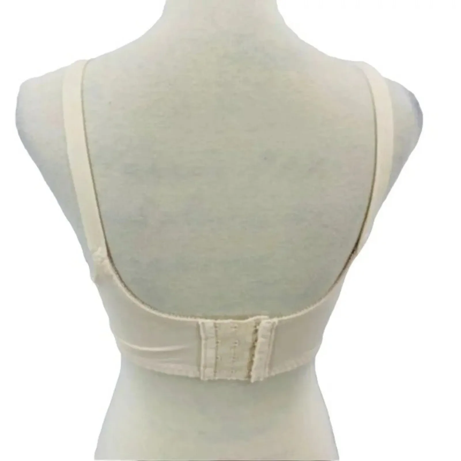 Bali Flower Underwire Bra Light Beige Style 0180 40DD - Image 5