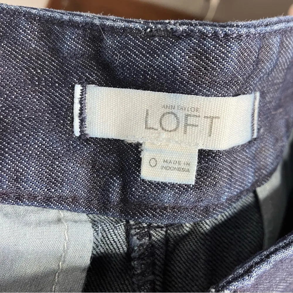 Ann Taylor‎ Loft the riviera short dark wash denim shorts women’s size 0 - Image 6