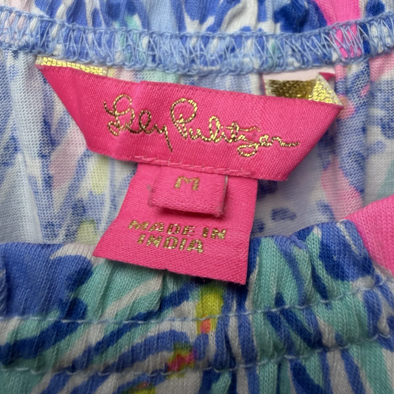 Lilly Pulitzer Womens Loro Swing Mini Dress L Pop Up Got Your Back Resort Cotton - Image 10