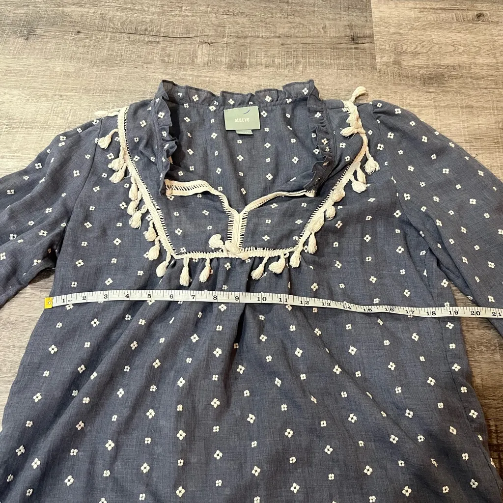 Anthropologie MAEVE by  Sawyer Peasant Top - Image 8