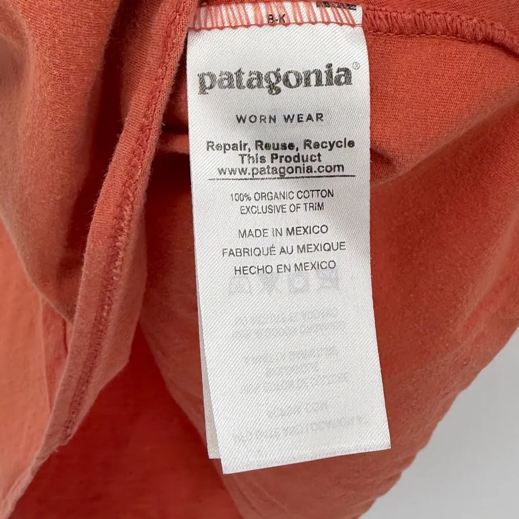 Patagonia orange tank medium - Image 4