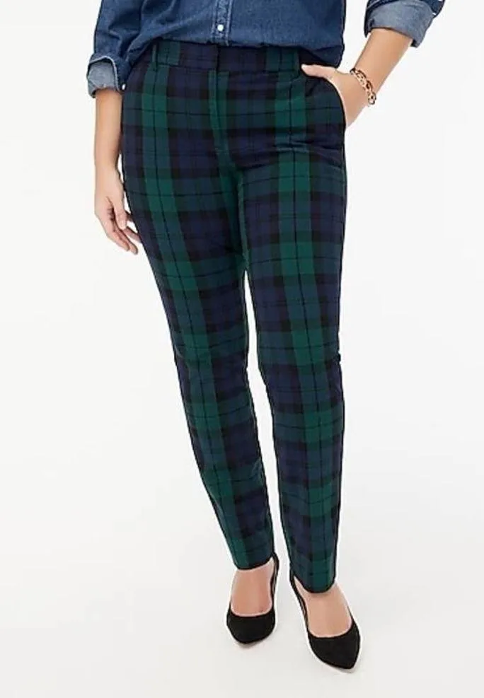 J.Crew  Full-length Ruby pant in Black Watch plaid - Image 10
