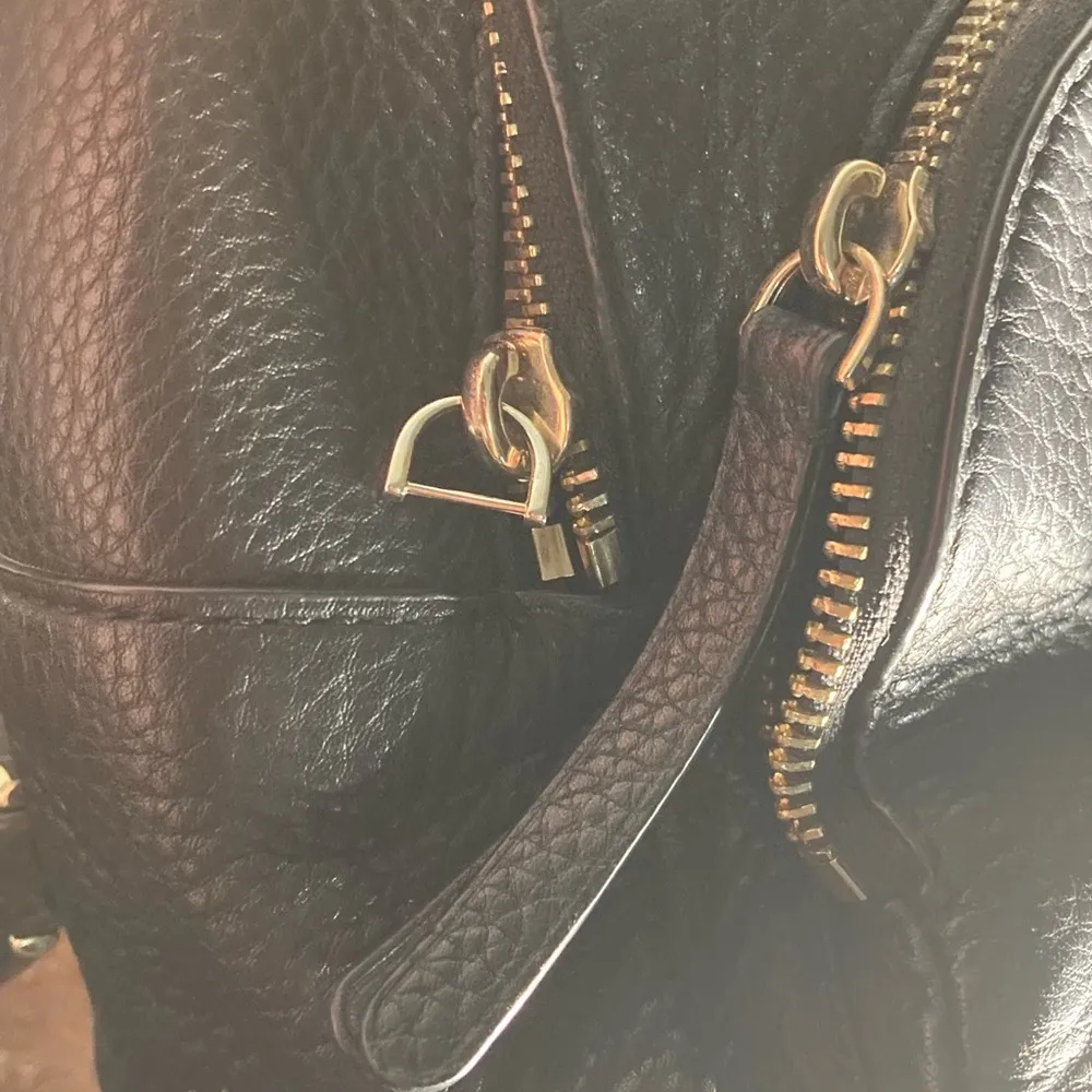 Kate Spade  Black Leather Backpack - Image 4