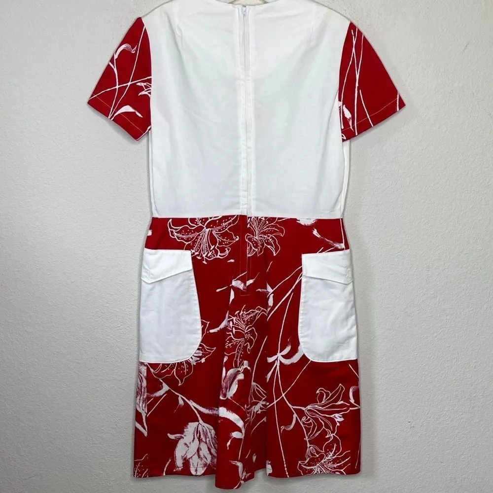 Vintage Dress With Pockets‎ White - Image 4