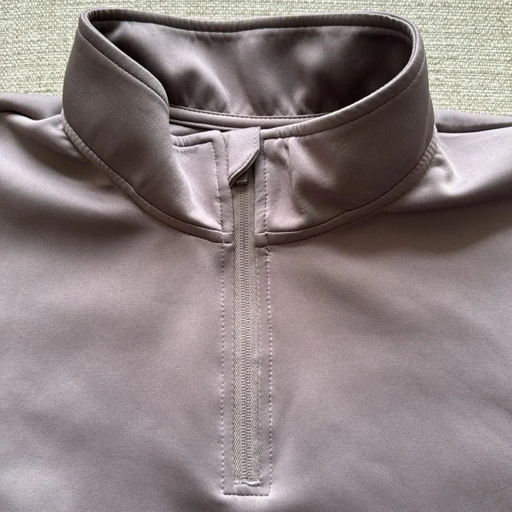 Z Zella GO TIME TRAVEL PULLOVER IN GREY SPARROW size large - Image 5