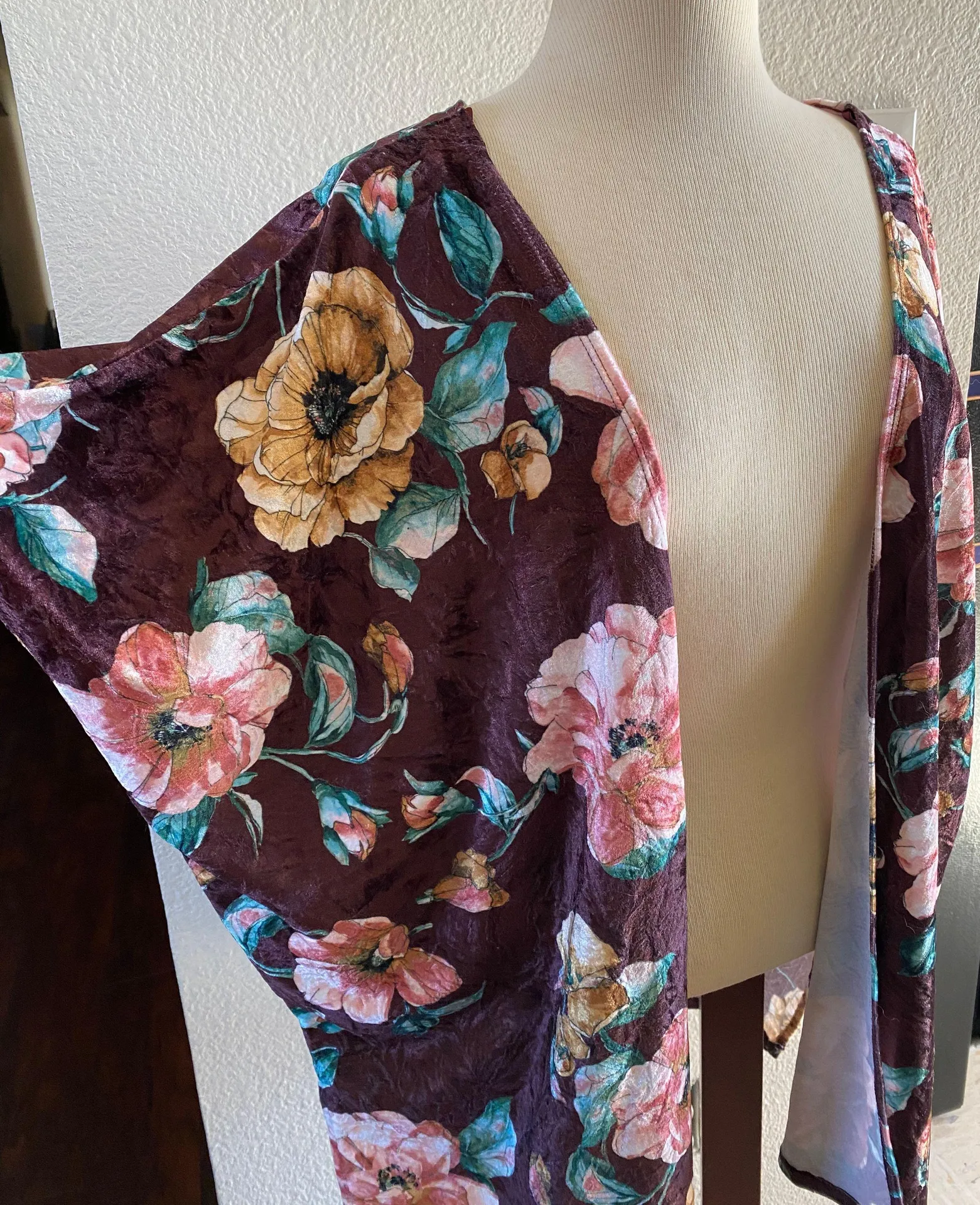 Velvet Flora Kimono Multi - Image 2