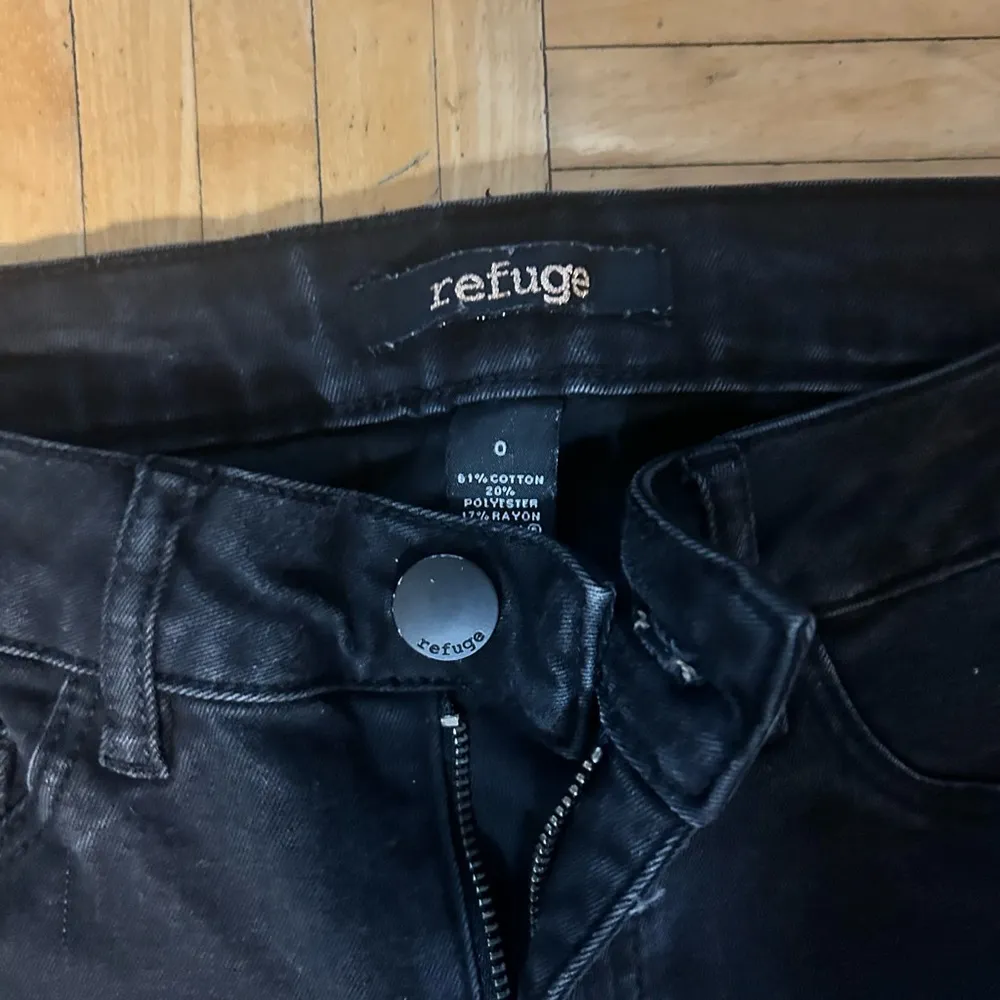 Black Distressed Skinny Jeans - Image 6