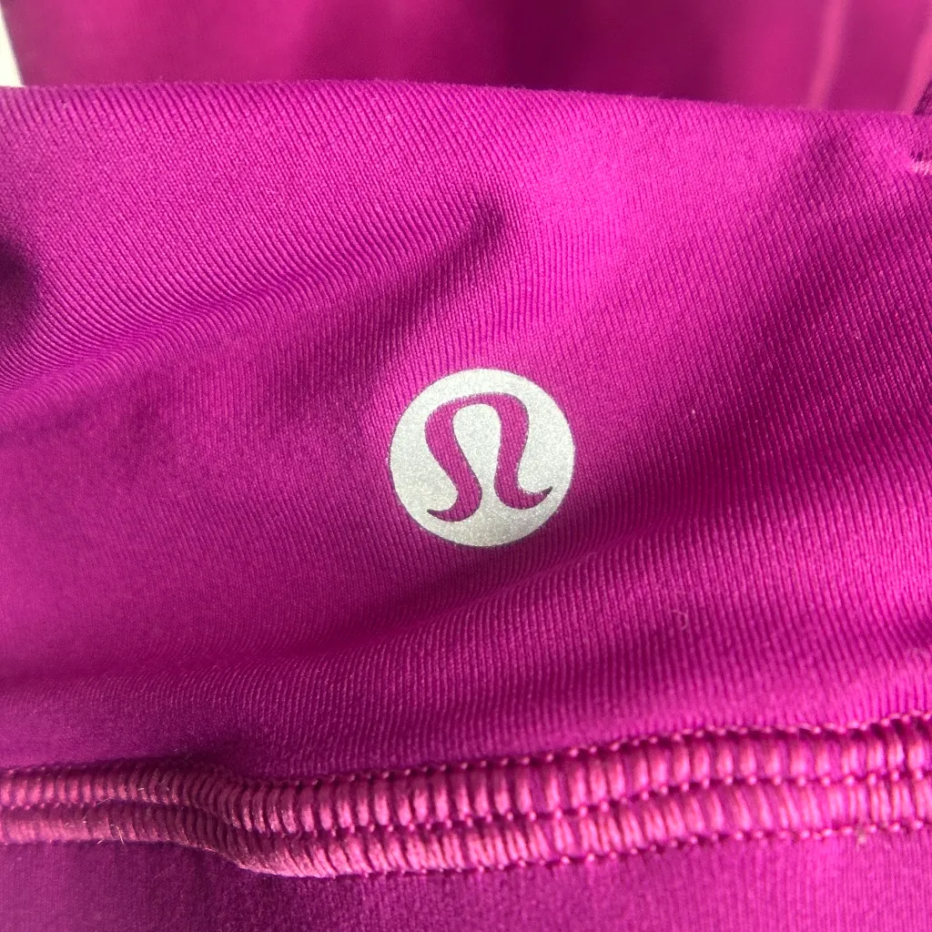 EUC Lululemon X Peloton Energy Bra Sports Bra Size 8 (Magenta) - Image 7
