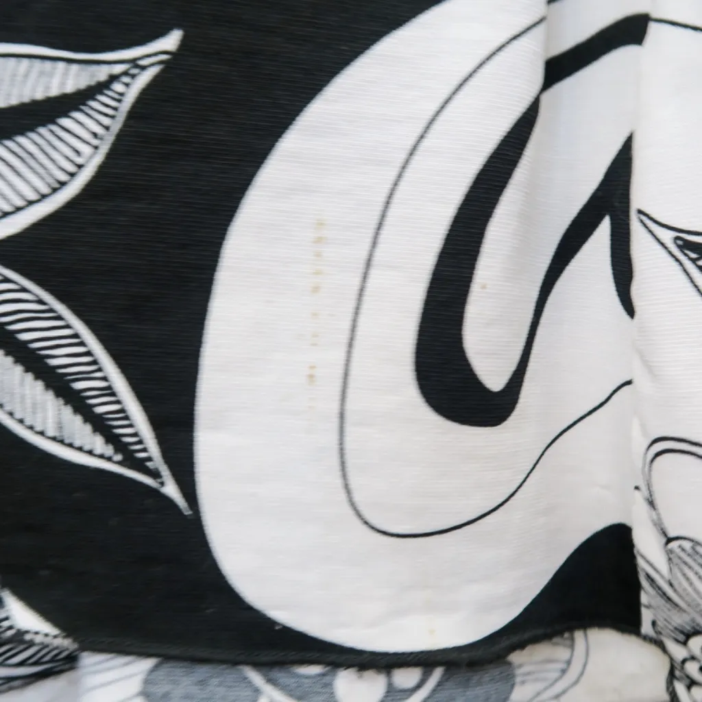 Vintage Y2K Trixxi Black & White Floral Maxi Dress - Image 9