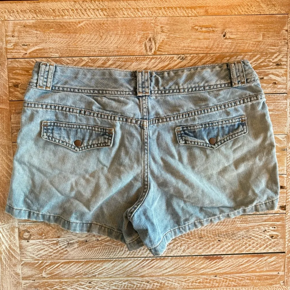 😎Vintage American Eagle Jean Shorts Front Pocket😎 ~8 - Image 2