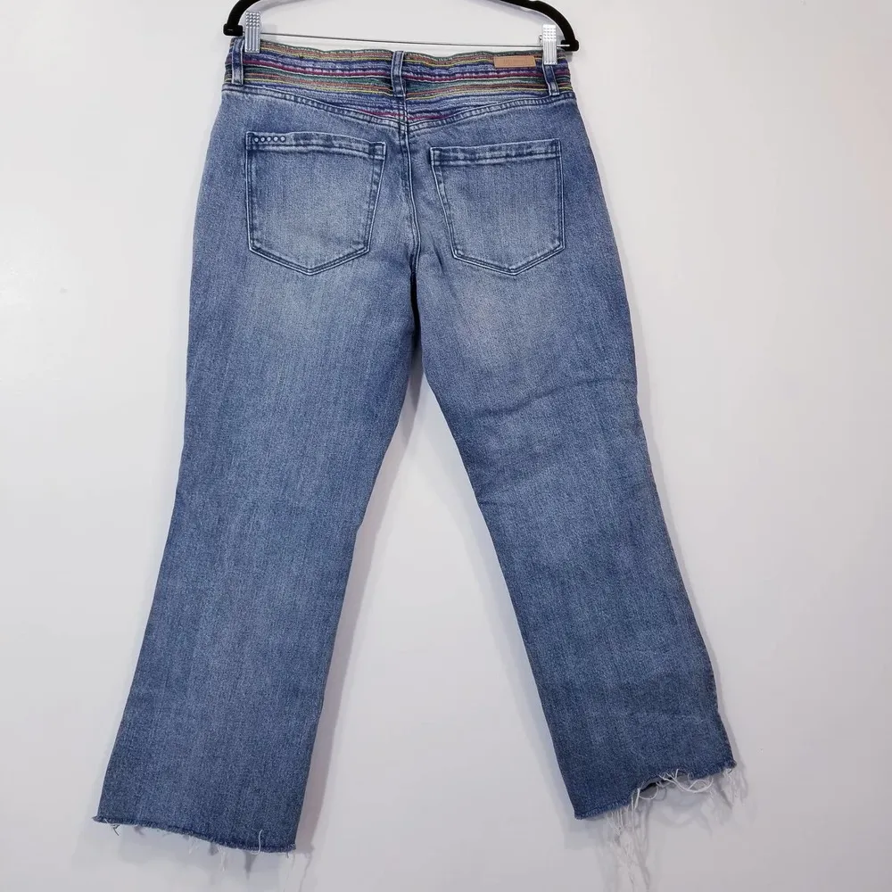 Blank NYC The Varick Kick Flare Rainbow Jeans - Image 5