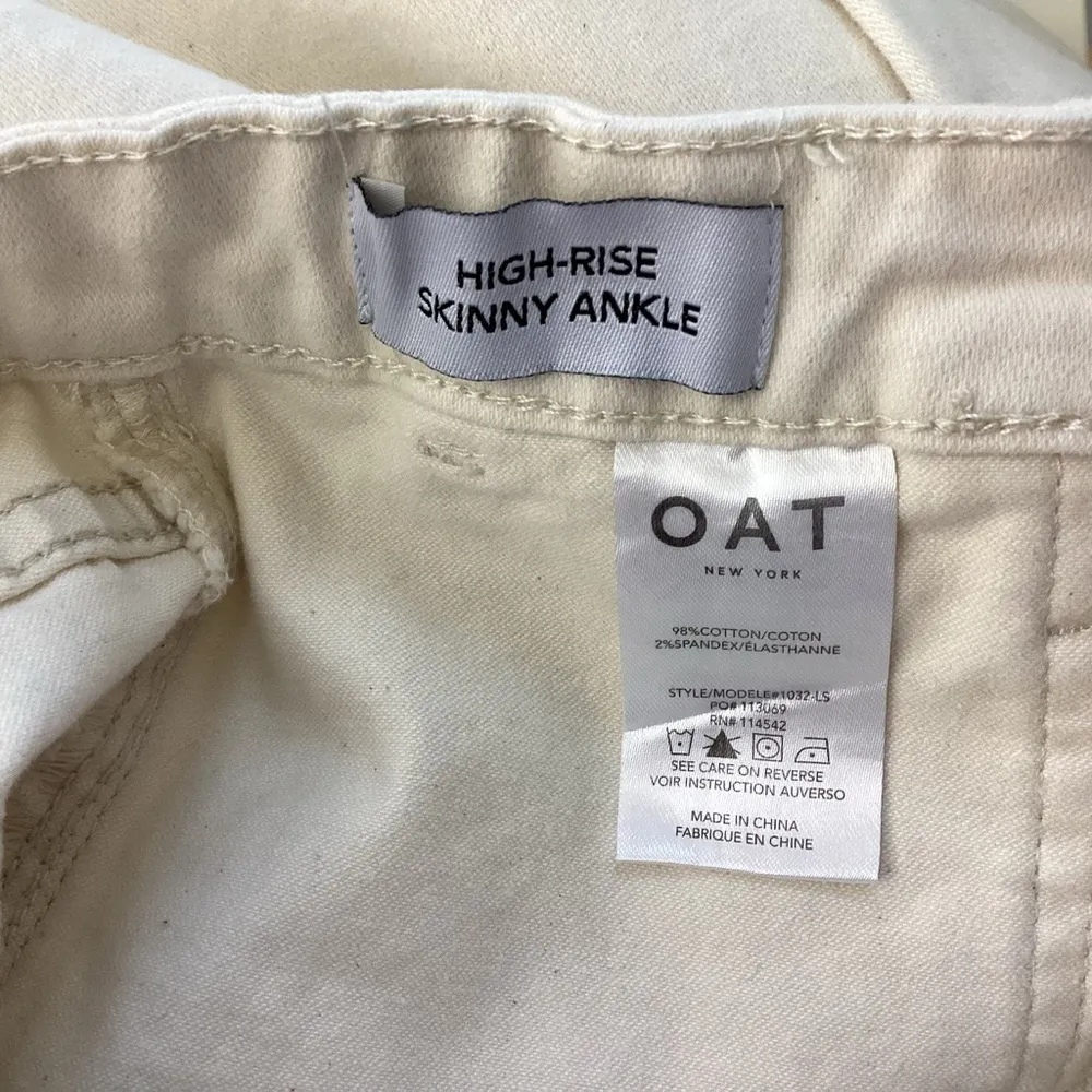 OAT New York High Rise Skinny Ankle Jeans Size 27 - Image 8