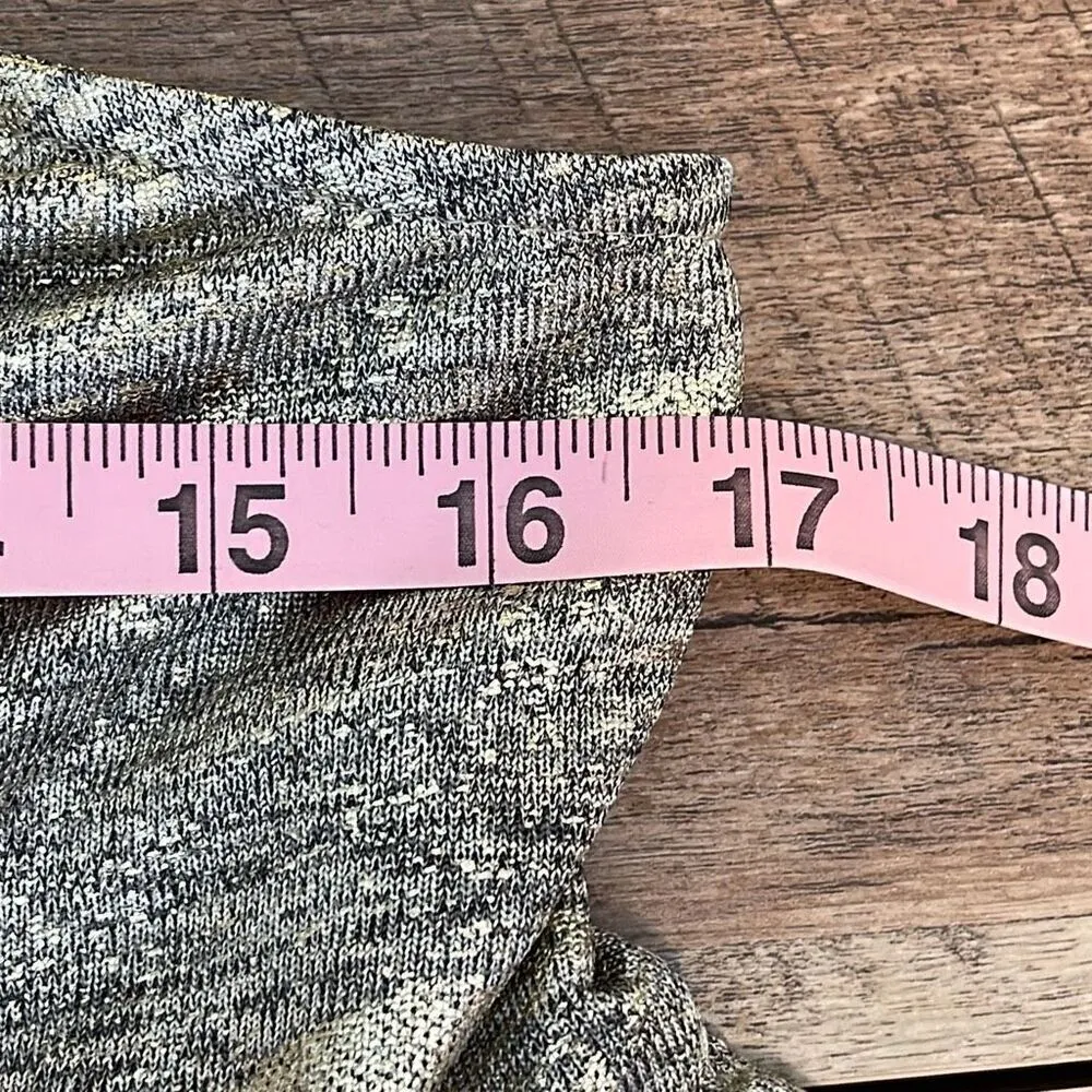 NWT Anthropologie Sunday In Brooklyn Womens Becca Tiered Peplum Tank Gold‎ XS - Image 7