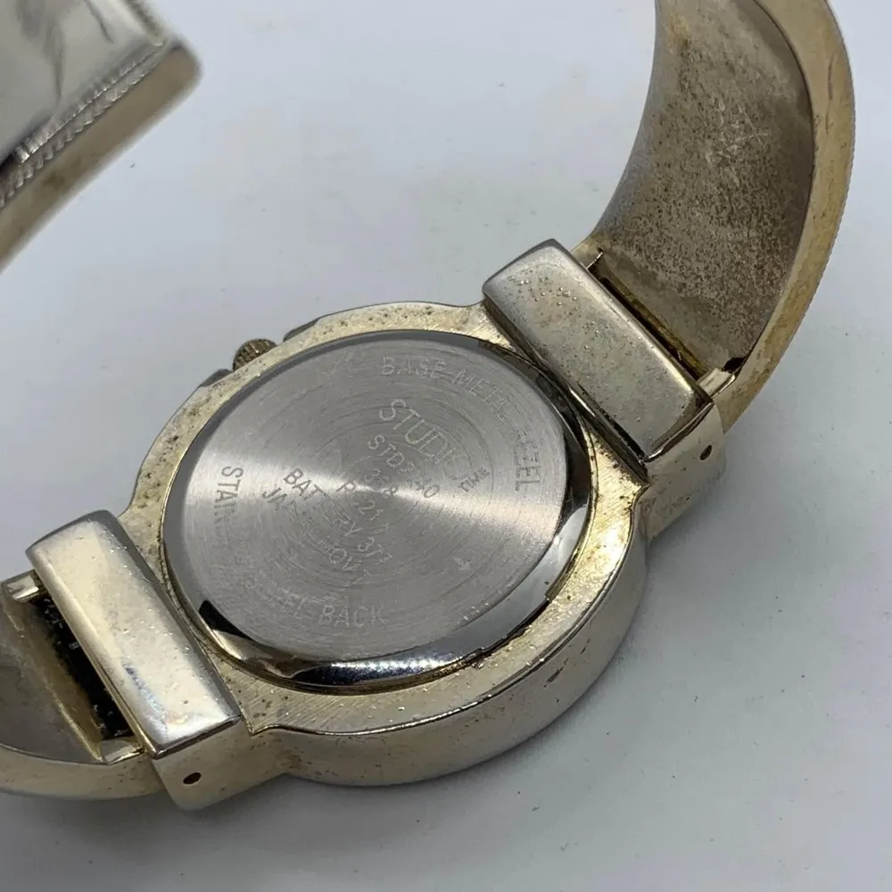 Studio Time 32mm Women Watch Cuff Bracelet Size 6.5” - Image 6
