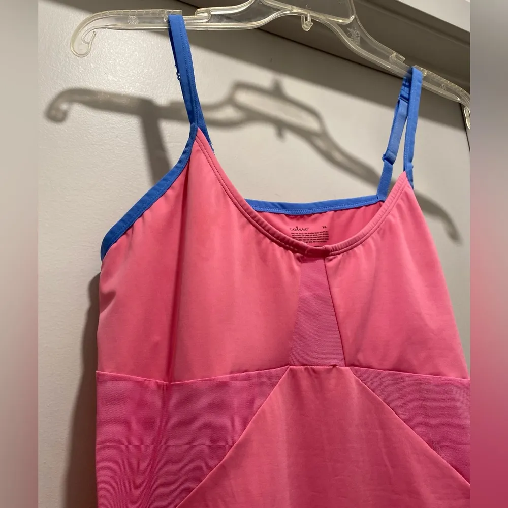 NWT Colsie Barbie Pink Colsie Spaghettie Strap Bodysuit Leotard Onesie Lingerie Size XL - Image 8