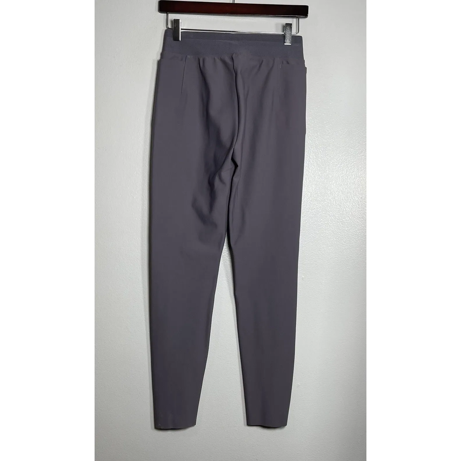 ATHLETA Stellar Tight Legging Pants 4 Purple Ankle Zip Active Athleisure Casual - Image 4