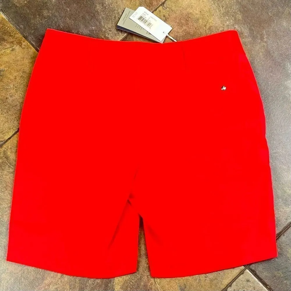 New! NWT Annika Cutter & Buck Neon Pink Shorts 6 - Image 13