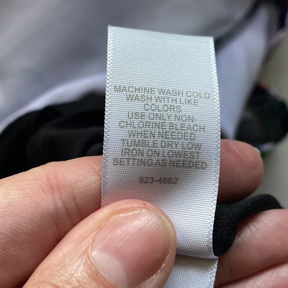 Bisou Bisou cropped floral graphic print sleeveless tank, size XL - Image 8