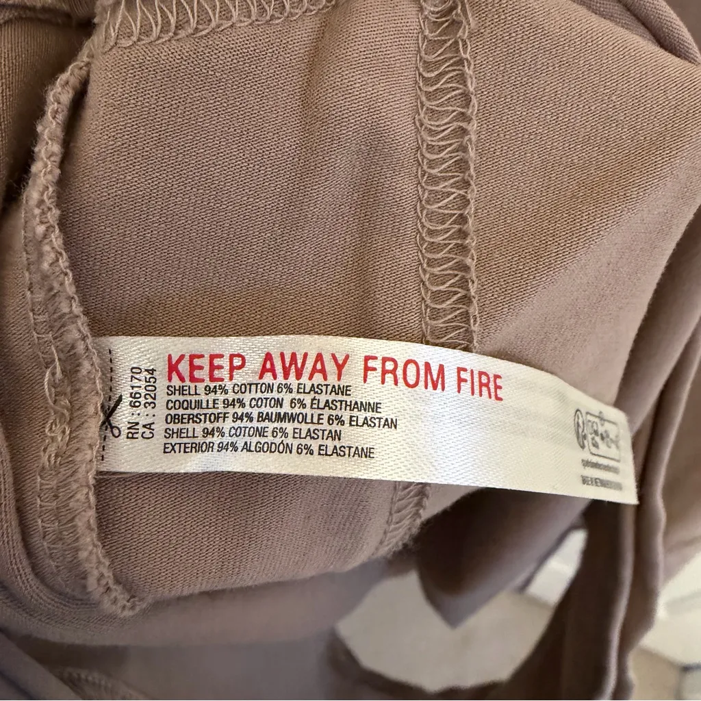 FREE PEOPLE Hot Shot Tee Romper in Mocha Latte Size Medium - Image 6