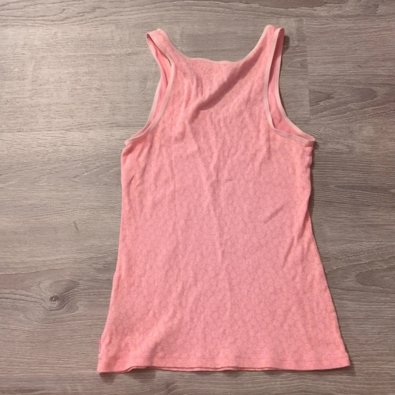 Tommy Jeans Y2K Pink And Yellow Floral Tank Top Size XL - Image 6