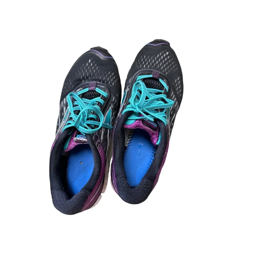 Brooks Ghost women’s black pink running shoes sneakers size 8 SKU 3824 - Image 7