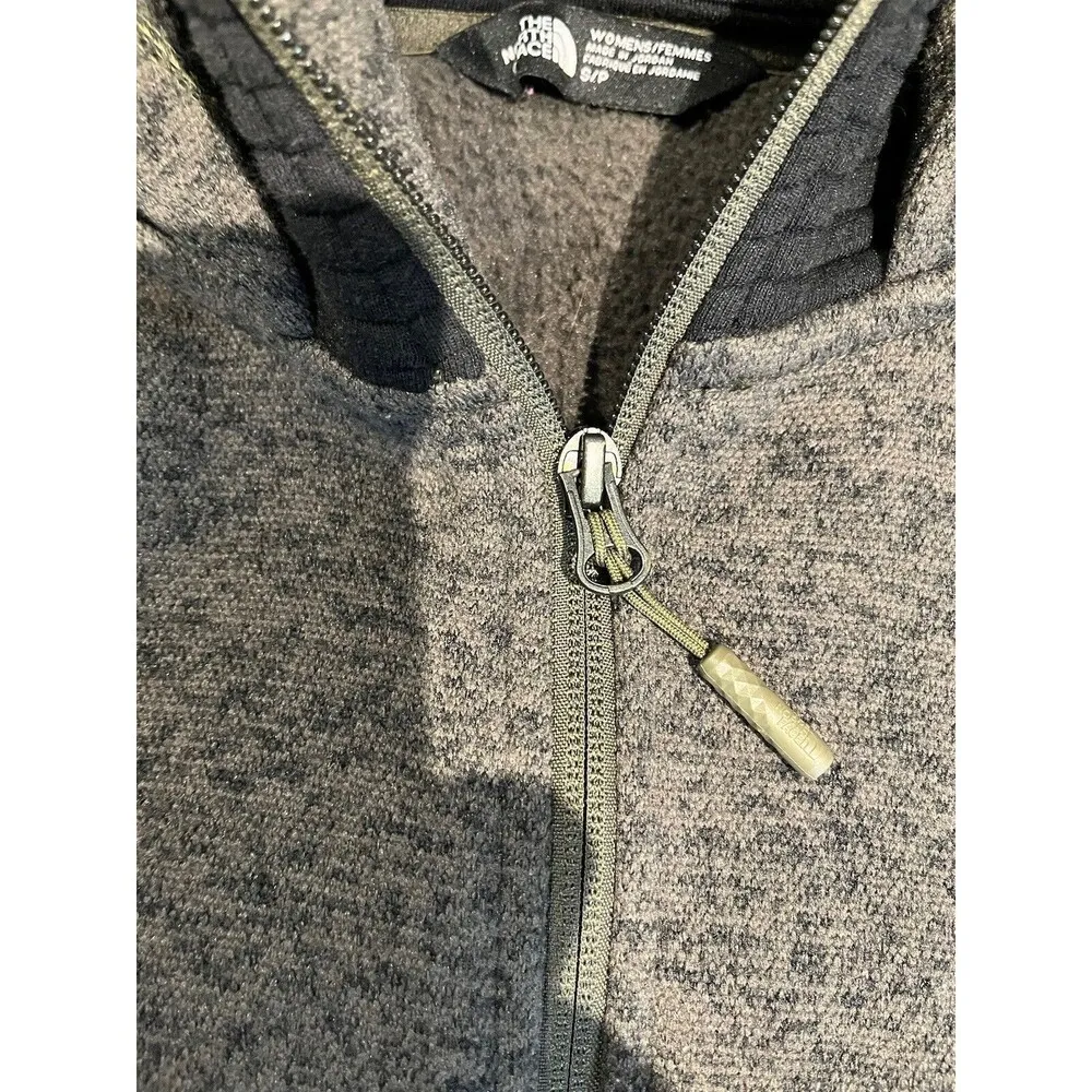 The north face women's S full zip outdoor sweater jacket embroidered - Image 9