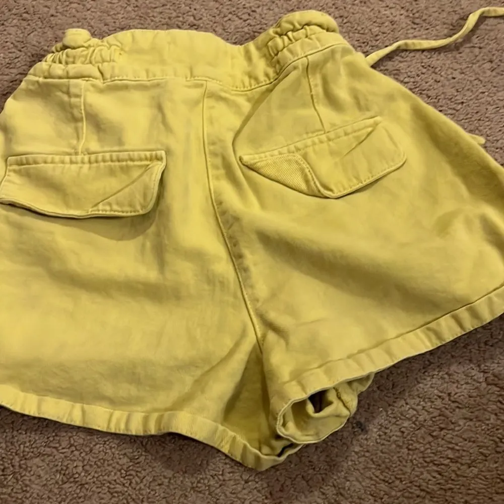 Zara small yellow shorts - Image 5