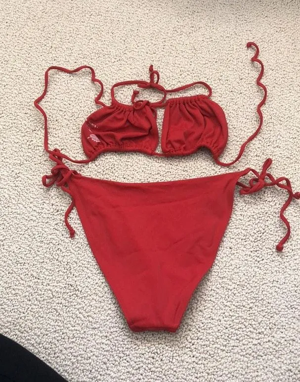 Red Tie Bikini - Image 3