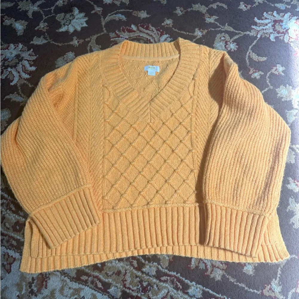 Anthropologie Cardigan Sweater Size Extra Large - Image 2