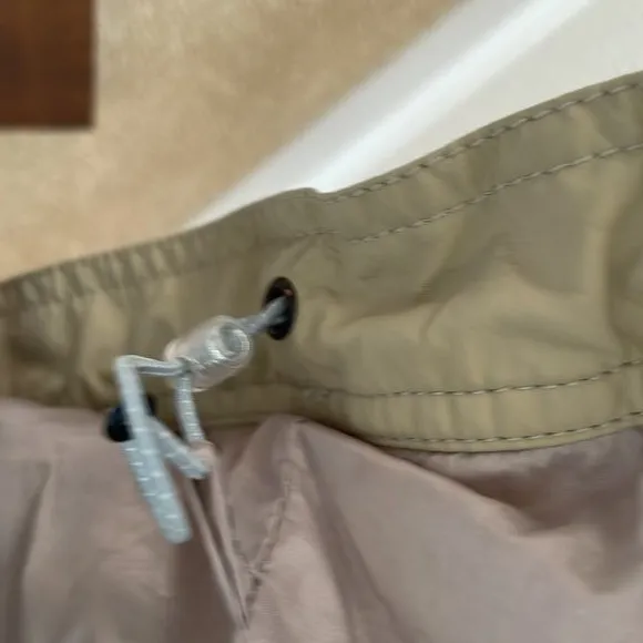 lightweight‎ long thin waterproof tan coat, XS - Image 7