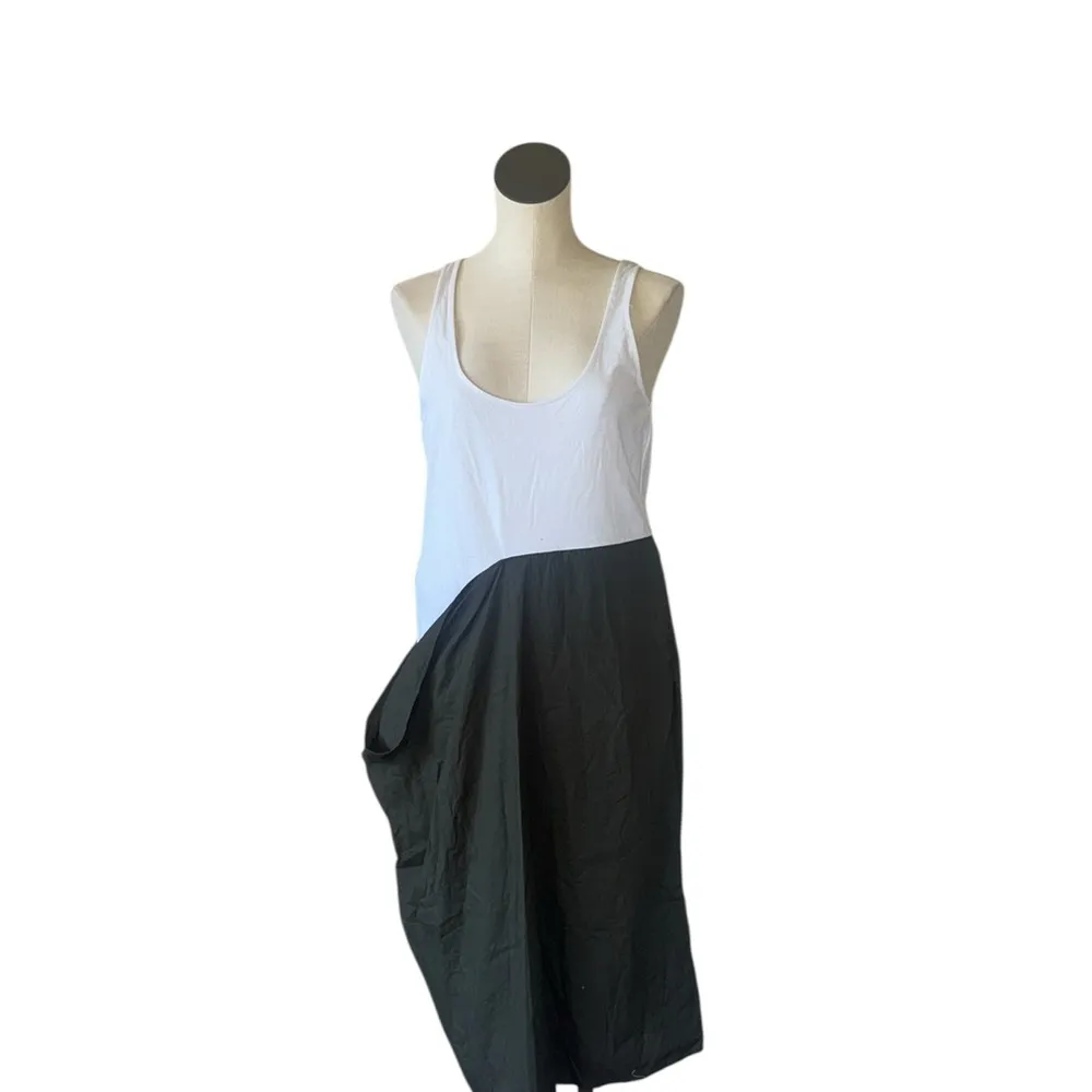 NWOT ZARA MATCHING POPLIN DRESS Green White Rare Bloggers Fave Small - Image 6