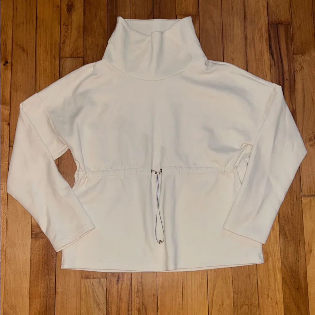 Varley Cream Freya Sweat Pullover - Image 2