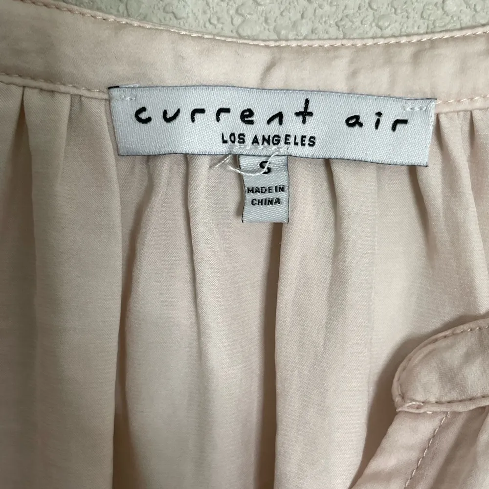 Current Air Nude Lace Blouse Small - Image 2