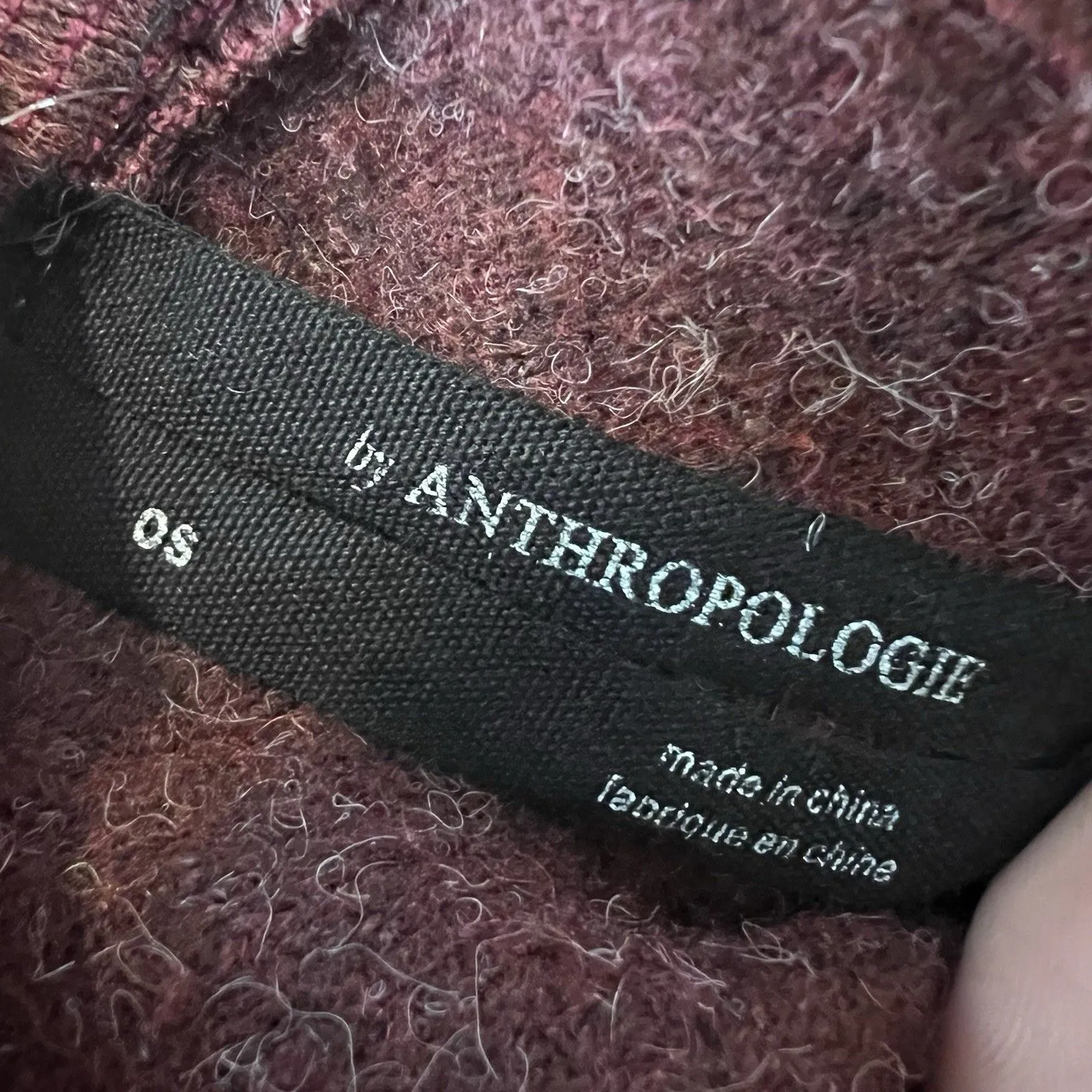 By Anthropology Women’s Poncho One Size  Shawl Lagenlook - Image 5