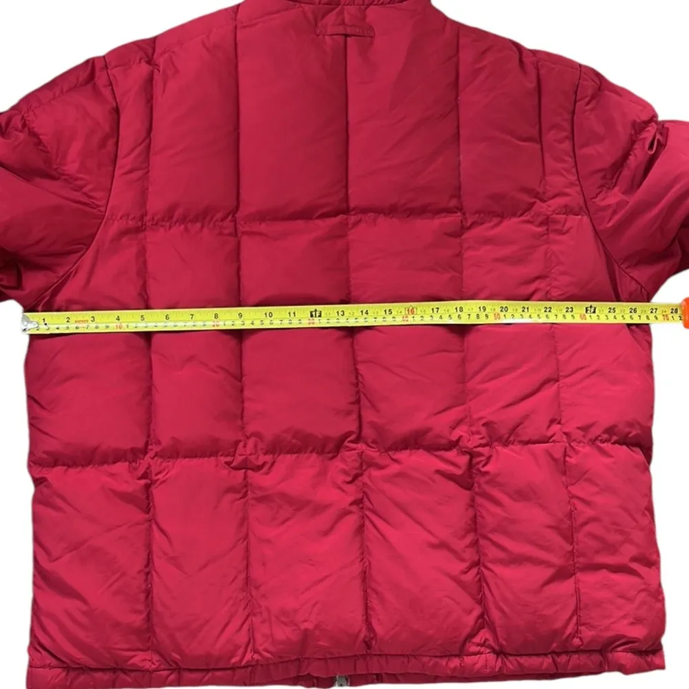 EUC Eddie Bauer Goose Down Puffer Coat Red Size XXL (1X) - Image 9